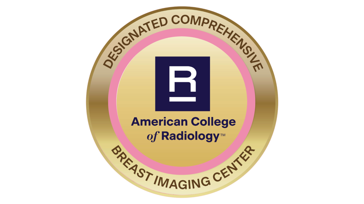 ACR Designated Comprehensive Breast Imaging Center seal