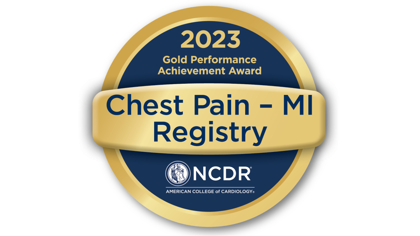 NCDR Chest Pain MI Registry emblem