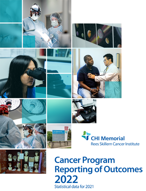 CHI Memorial Cancer Annual Report cover