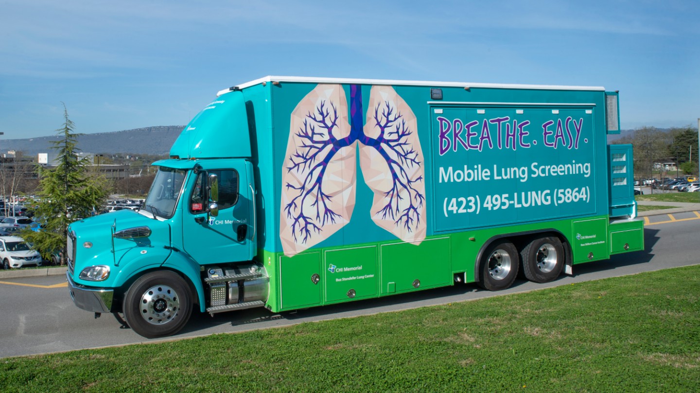 CHI Memorial's Breathe Easy Mobile CT Lung Screening Coach