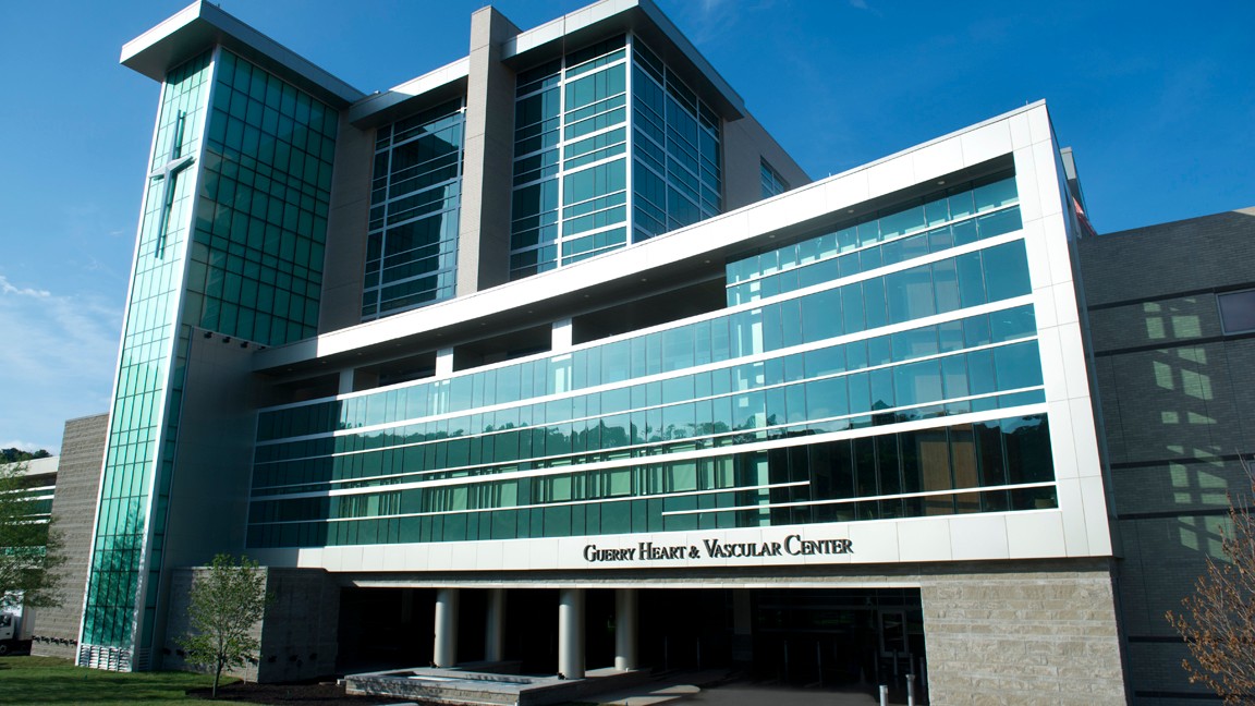 Guerry Heart & Vascular Center front entrance